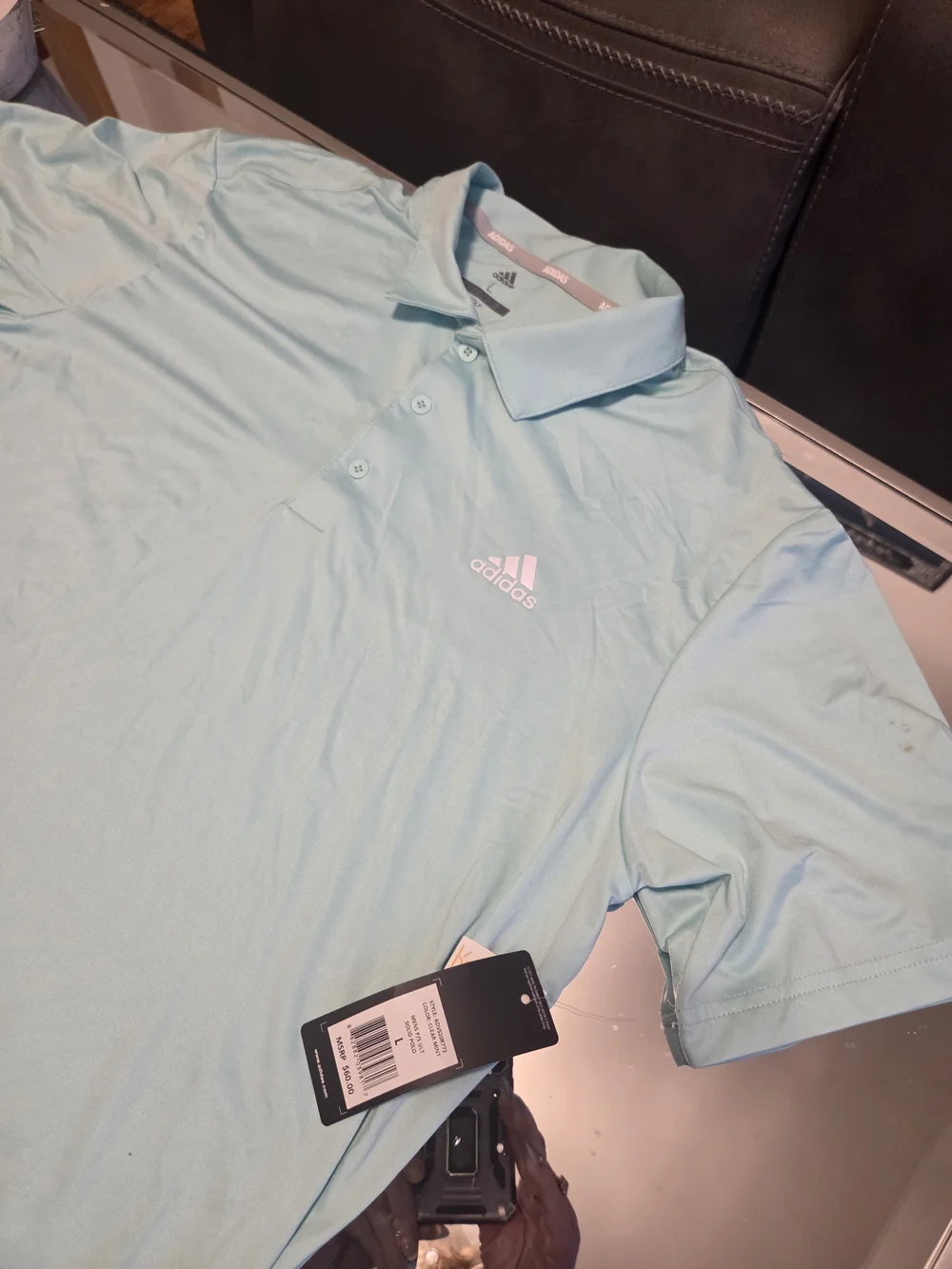 adidas Men's Mint Polo Shirt